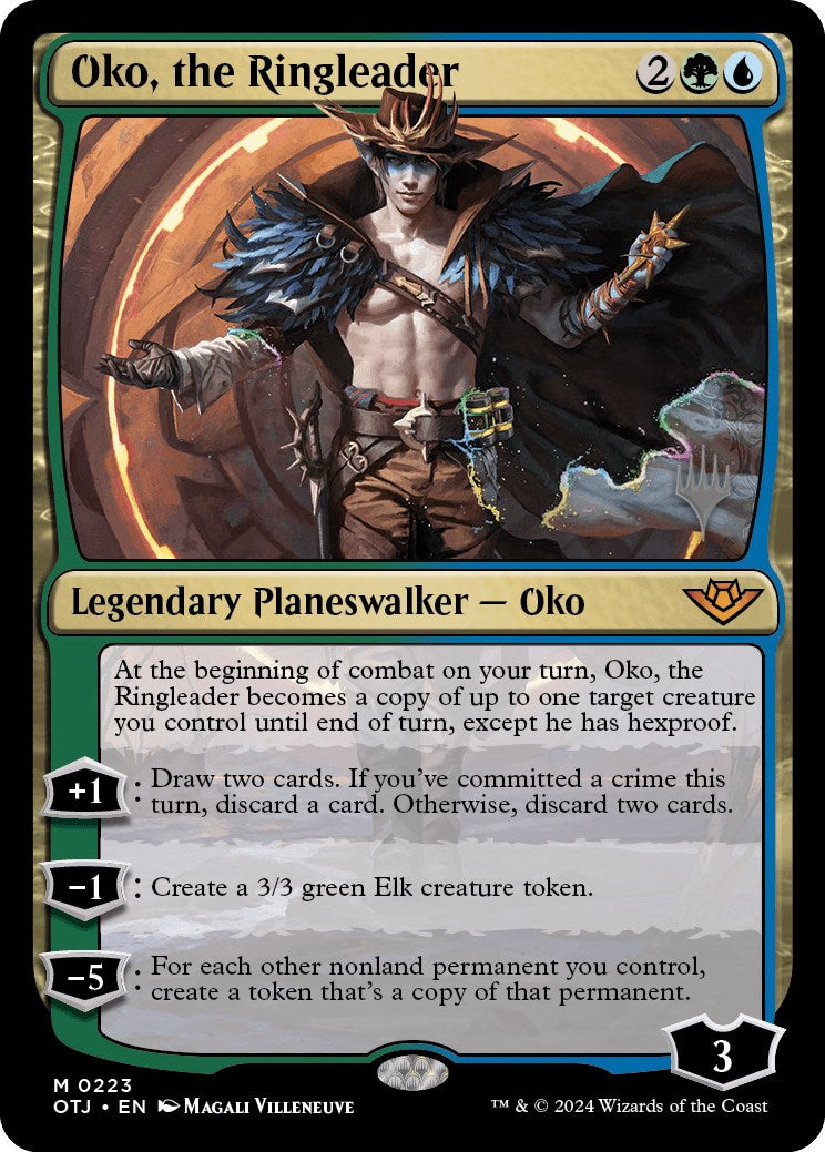 Oko, the Ringleader (Promo Pack) [Outlaws of Thunder Junction Promos] 