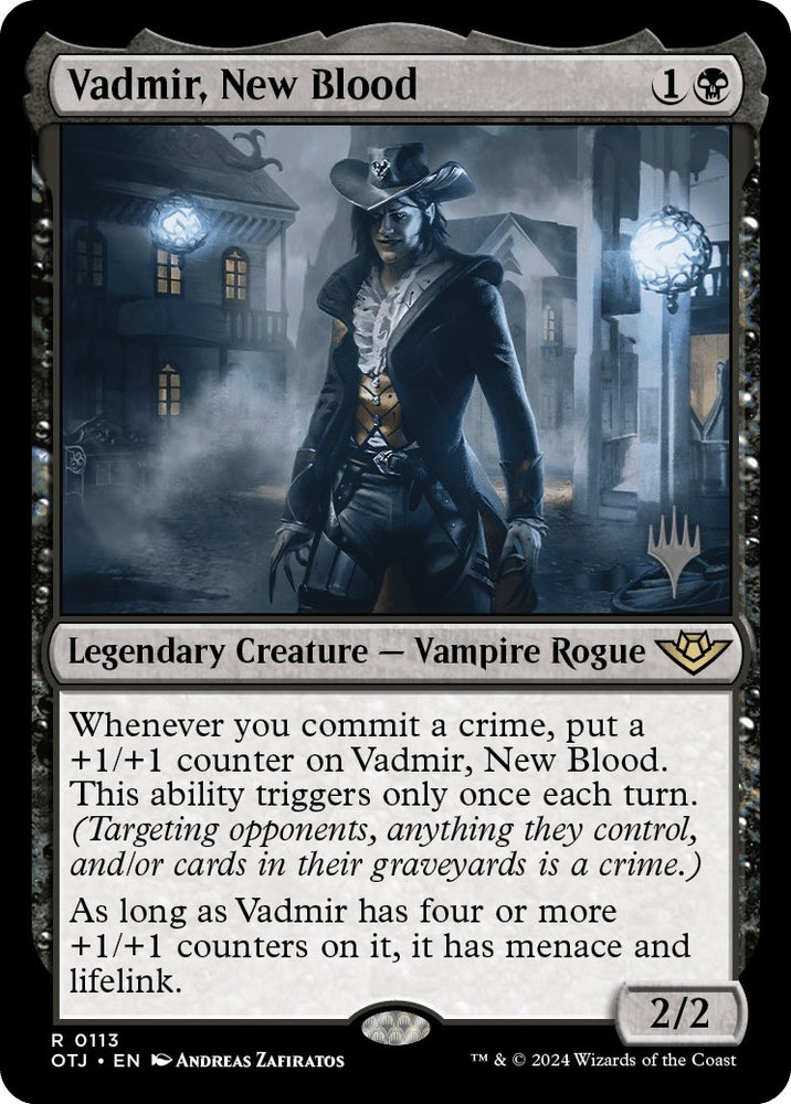 Vadmir, New Blood (Promo Pack) [Outlaws of Thunder Junction Promos] 