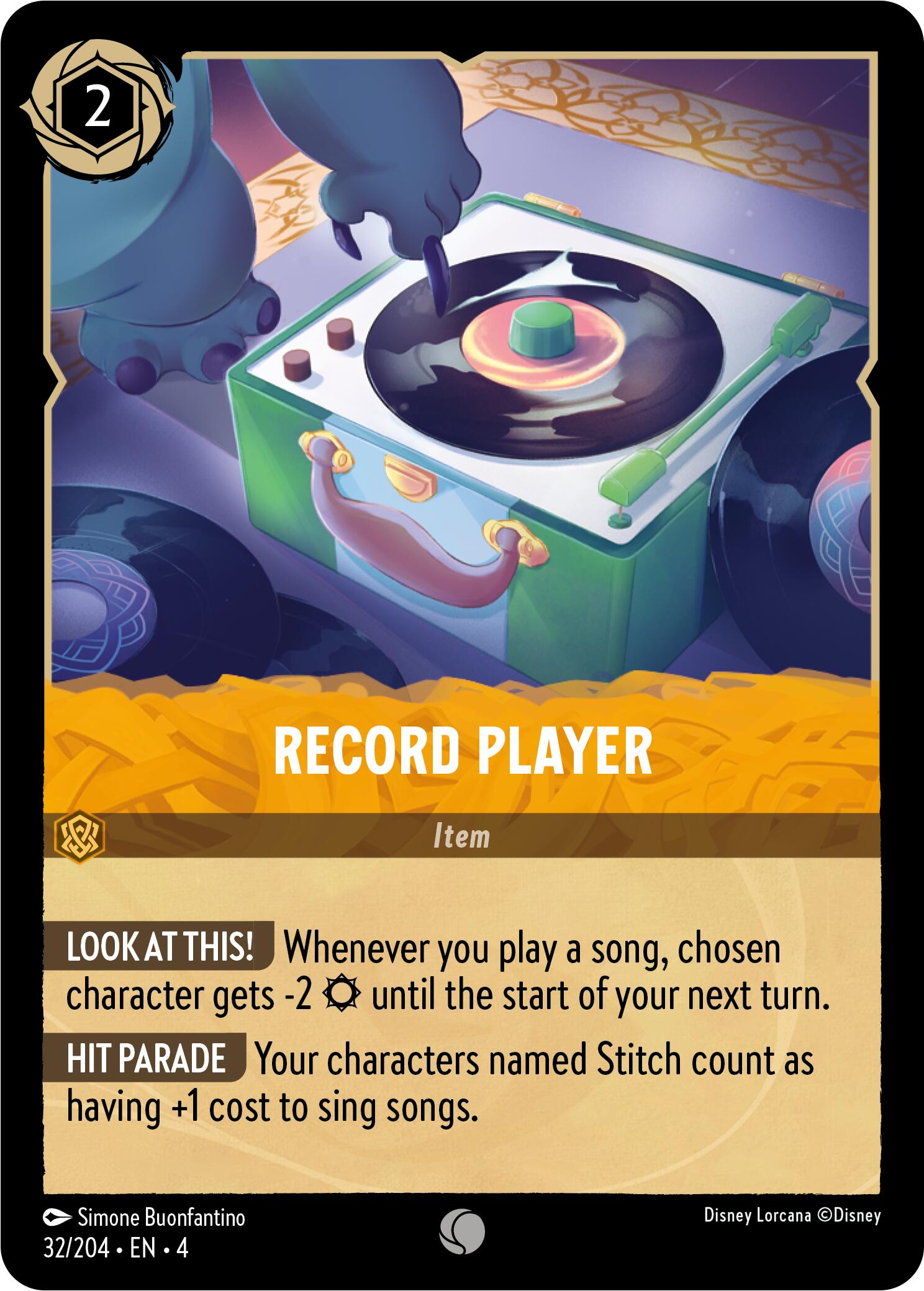 Record Player (32/204) [Ursula's Return] 