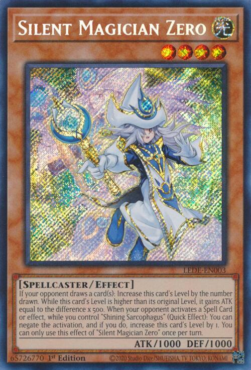 Silent Magician Zero [LEDE-EN003] Secret Rare 