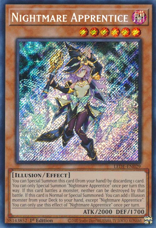 Nightmare Apprentice [LEDE-EN029] Secret Rare 