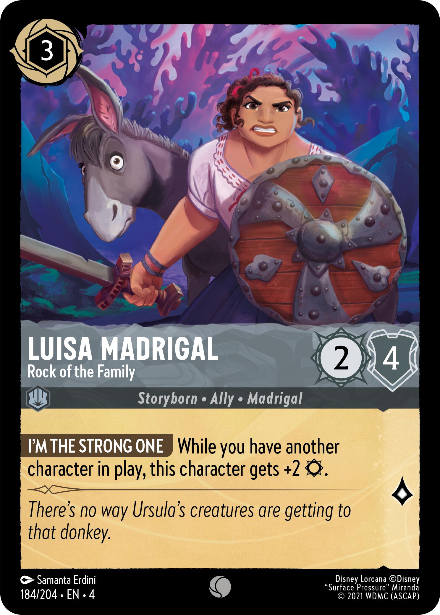 Luisa Madrigal - Rock of the Family (184/204) [Ursula's Return] 