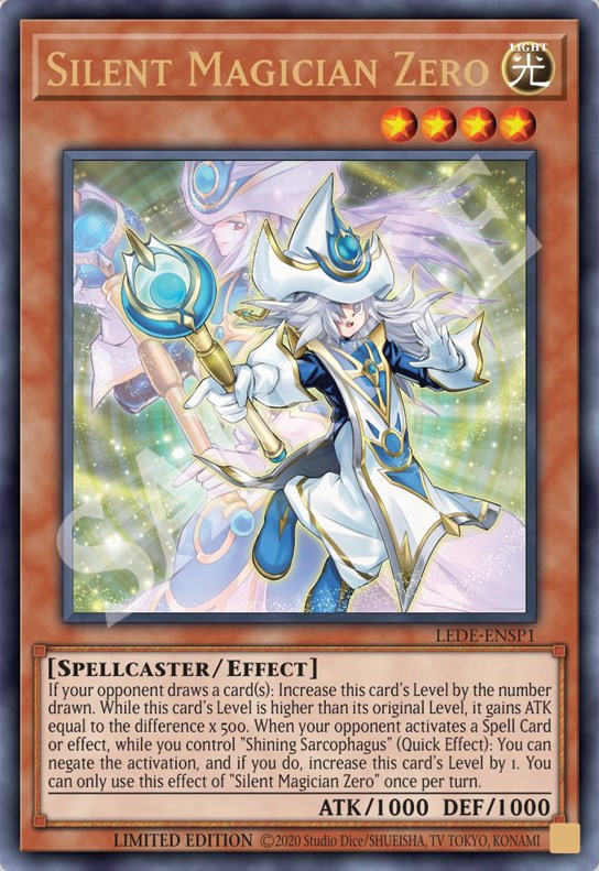 Silent Magician Zero [LEDE-ENSP1] Ultra Rare 