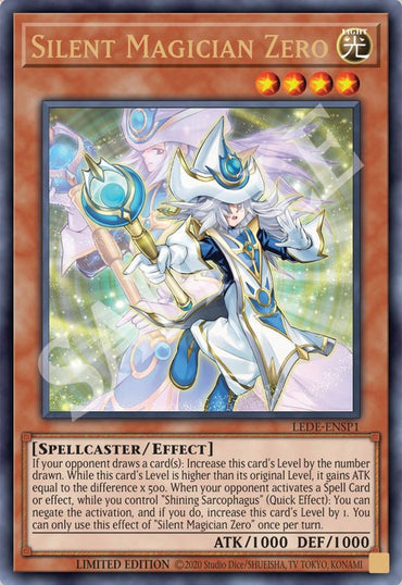 Silent Magician Zero [LEDE-ENSP1] Ultra Rare 