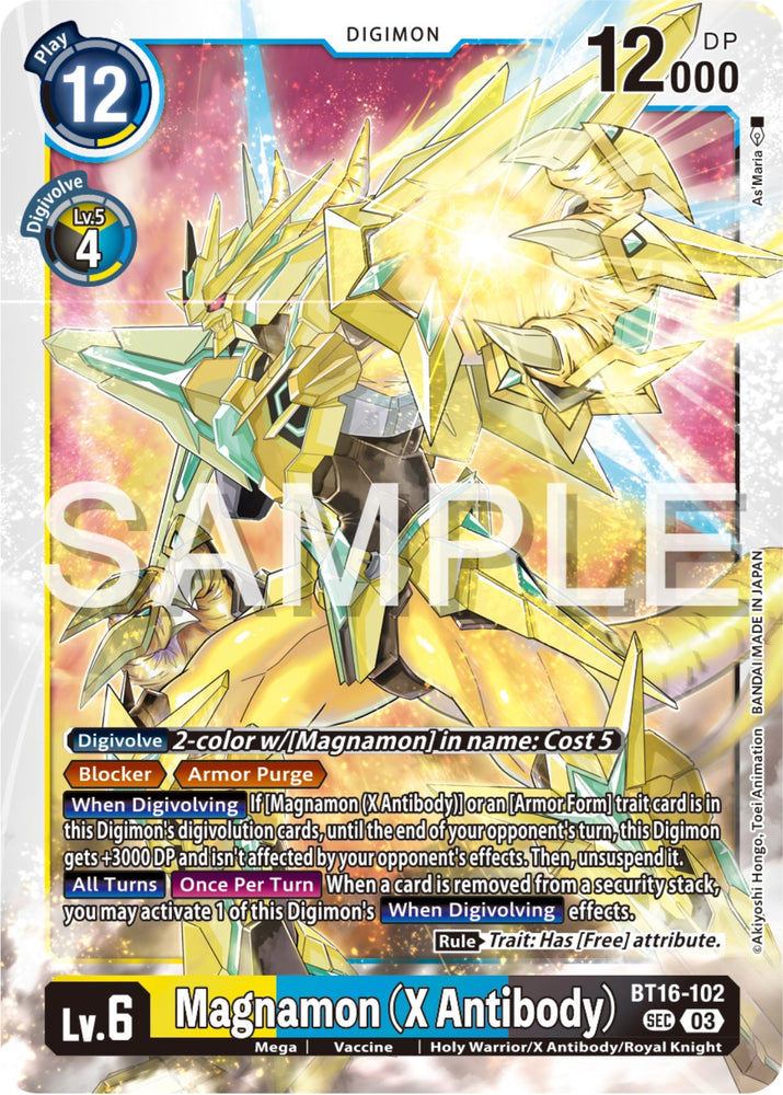 Magnamon (X Antibody) [BT16-102] [Beginning Observer] 