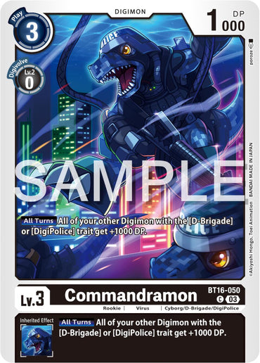 Commandramon [BT16-050] [Beginning Observer] 