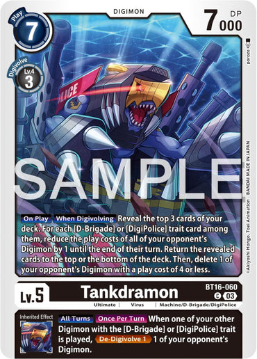 Tankdramon [BT16-060] [Beginning Observer] 