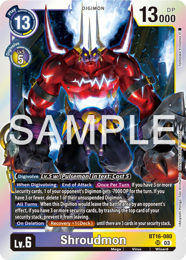 Shroudmon [BT16-080] [Beginning Observer] 