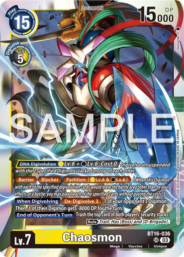 Chaosmon [BT16-036] [Beginning Observer] 