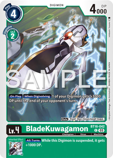 BladeKuwagamon [BT16-042] [Beginning Observer] 