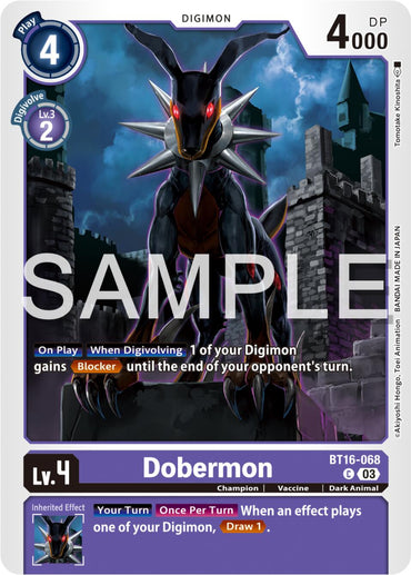 Dobermon [BT16-068] [Beginning Observer] 