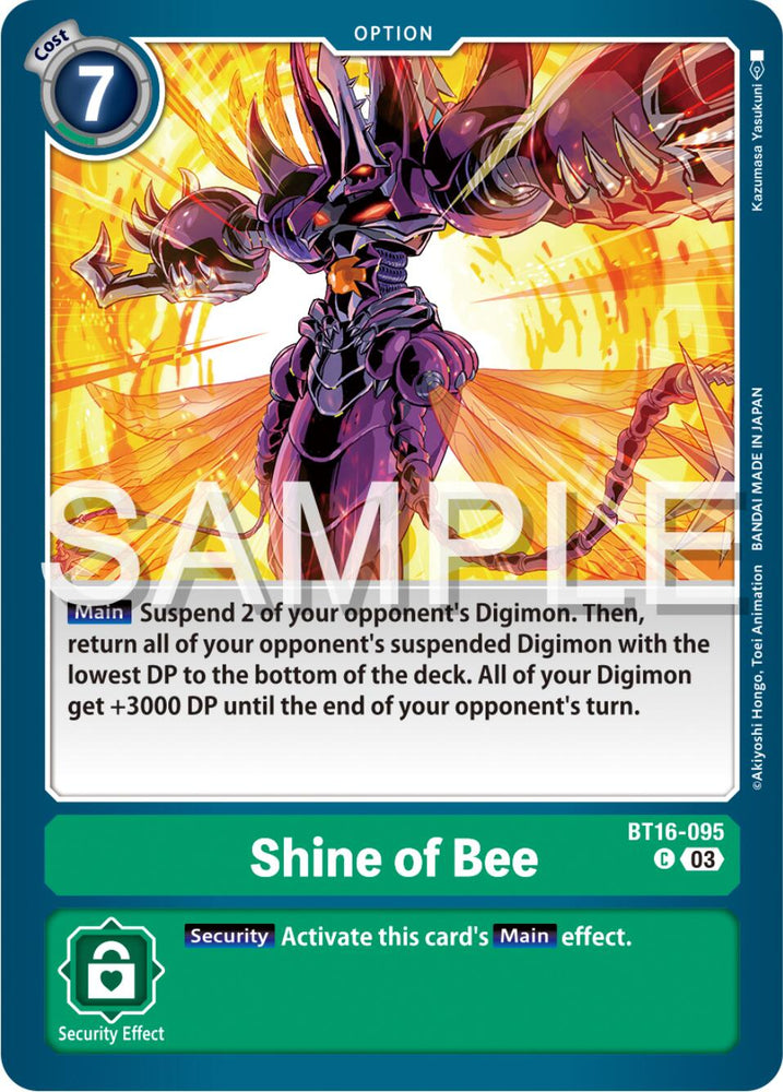 Shine of Bee [BT16-095] [Beginning Observer] 