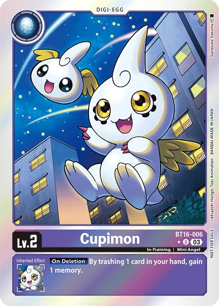 Cupimon [BT16-006] (Box Promotion Pack: Beginning Observer) [Beginning Observer Promos] 