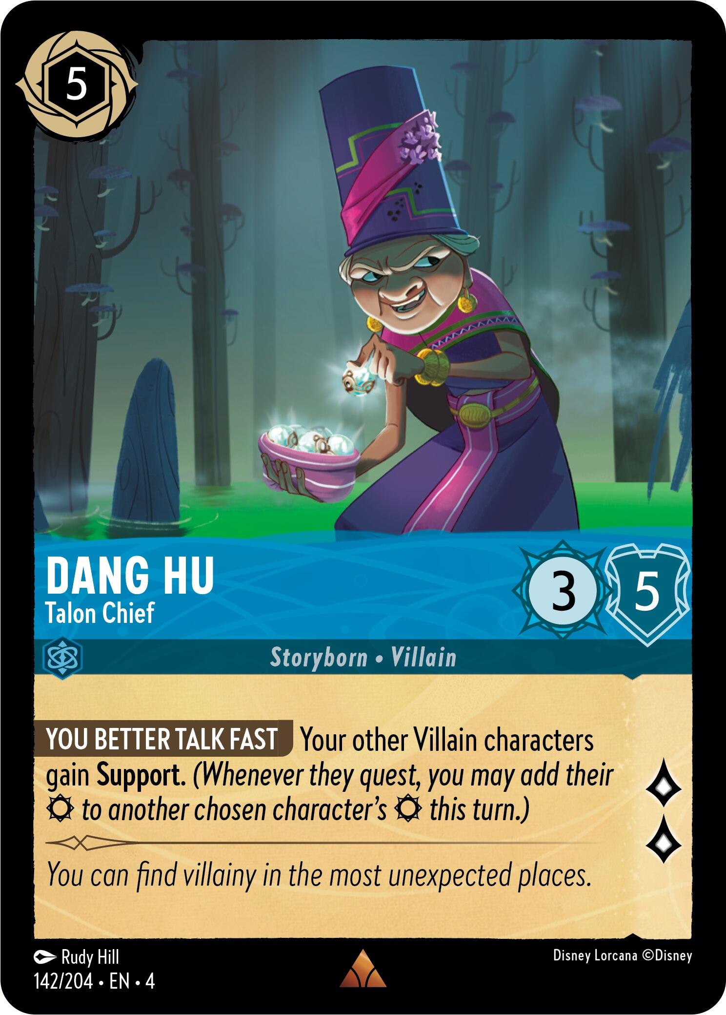 Dang Hu - Talon Chief (142/204) [Ursula's Return] 