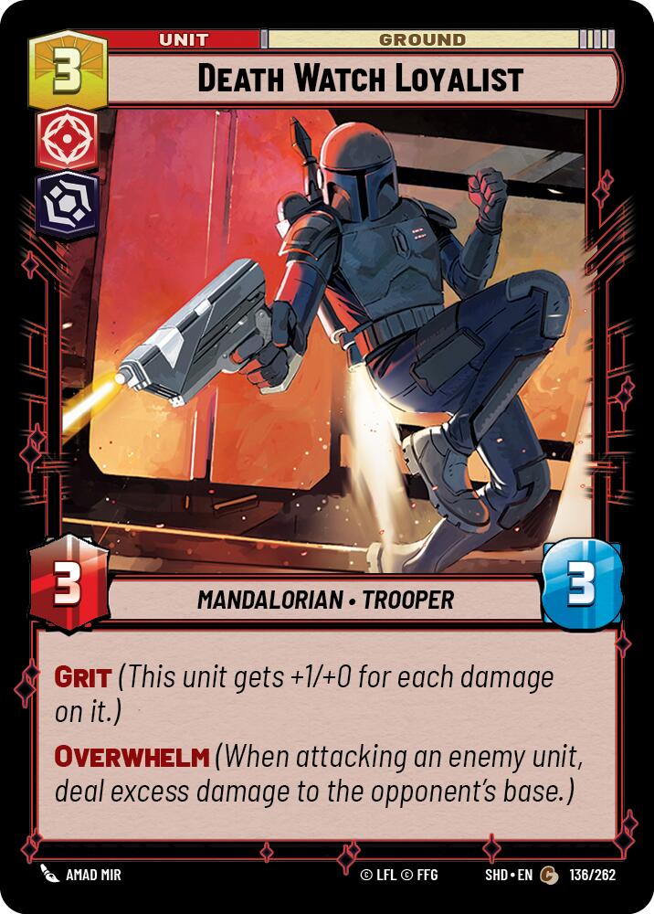 Death Watch Loyalist (136/262) [Shadows of the Galaxy] 