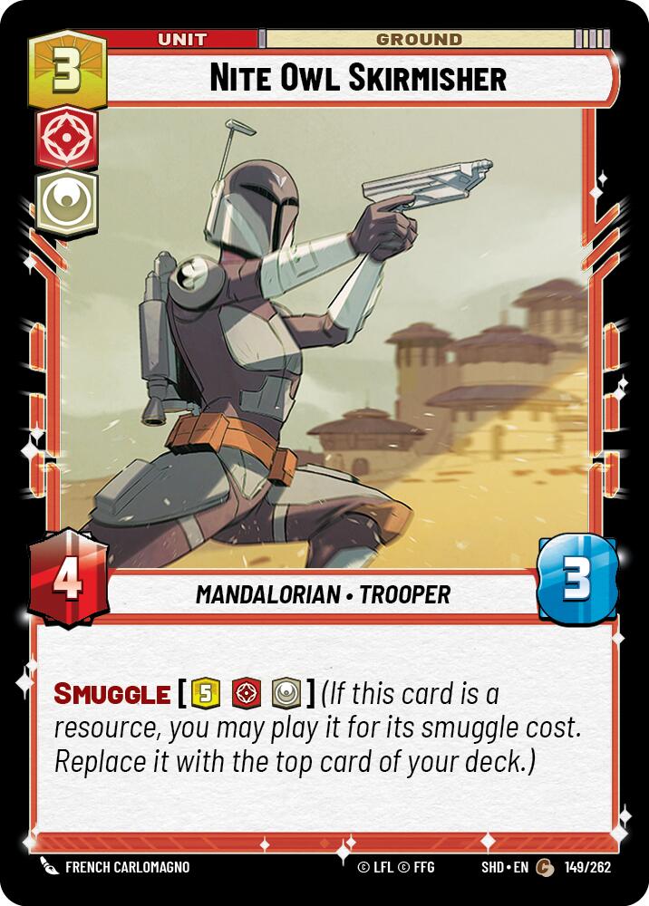 Nite Owl Skirmisher (149/262) [Shadows of the Galaxy] 