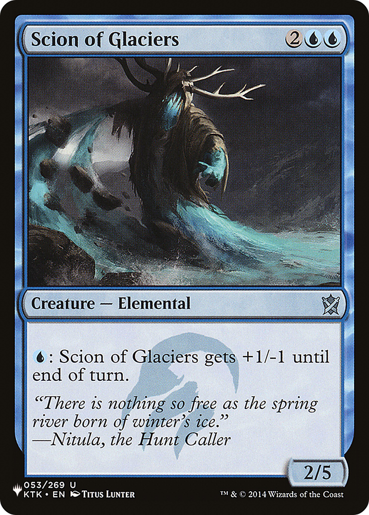 Scion of Glaciers [The List Reprints] 