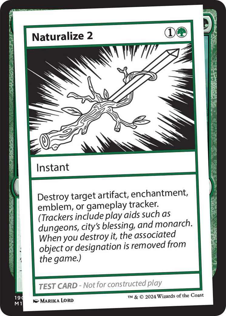 Naturalize 2 [Mystery Booster 2 Playtest Cards] 