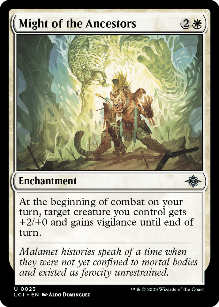 Might of the Ancestors [The Lost Caverns of Ixalan] 