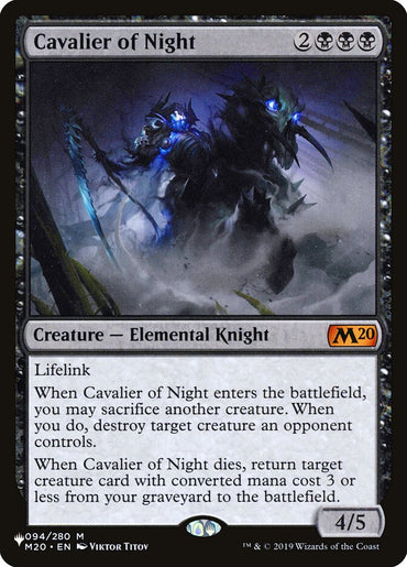 Knight of the Night [The List] 