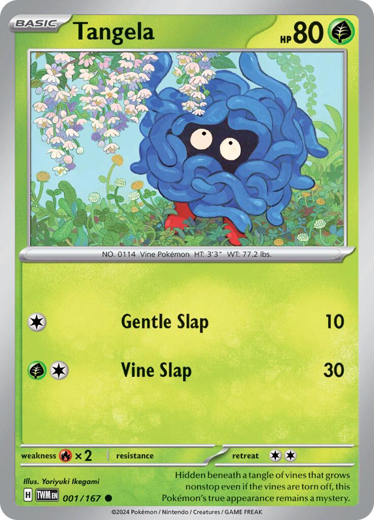 Tangela (001/167) [Scarlet & Violet: Twilight Masquerade] 