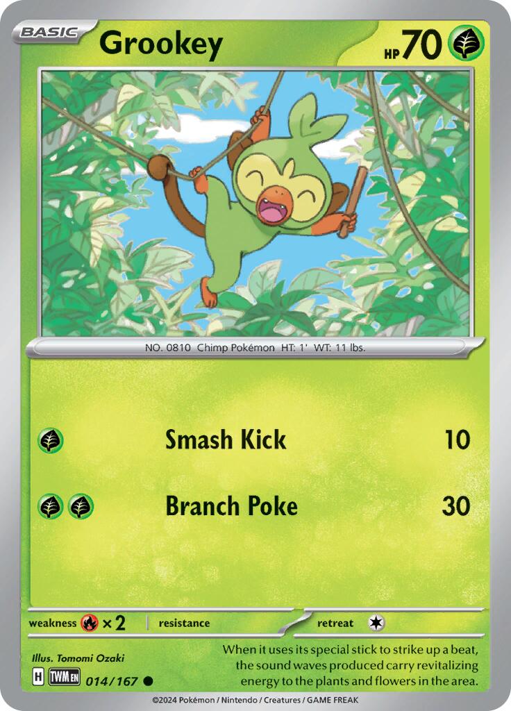 Grookey (014/167) [Scarlet & Violet: Twilight Masquerade] 