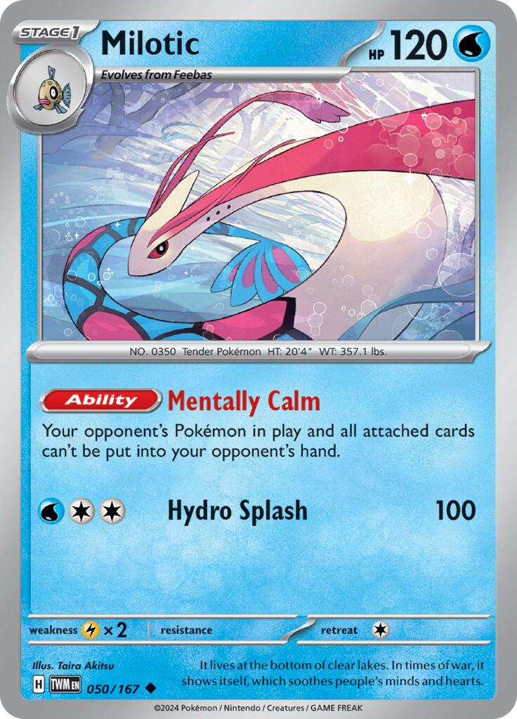 Milotic (050/167) [Scarlet & Violet: Twilight Masquerade] 