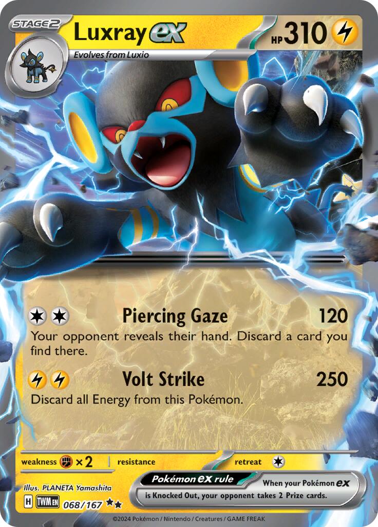 Luxray ex (068/167) [Scarlet & Violet: Twilight Masquerade] 