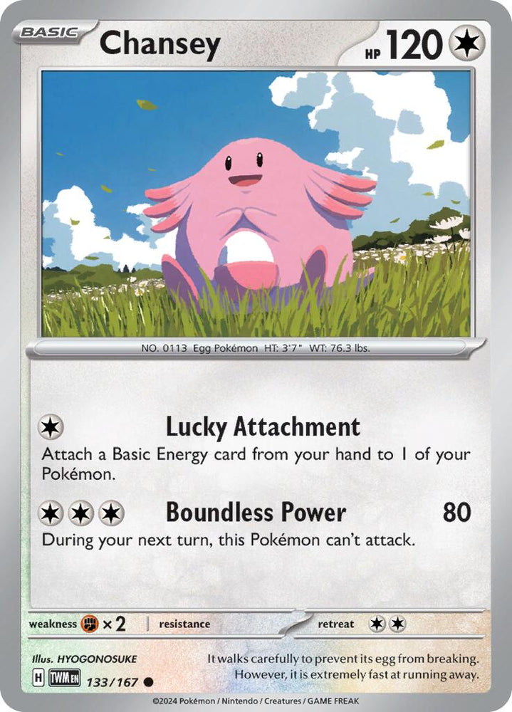 Chansey (133/167) [Scarlet &amp; Violet: Twilight Masquerade] 