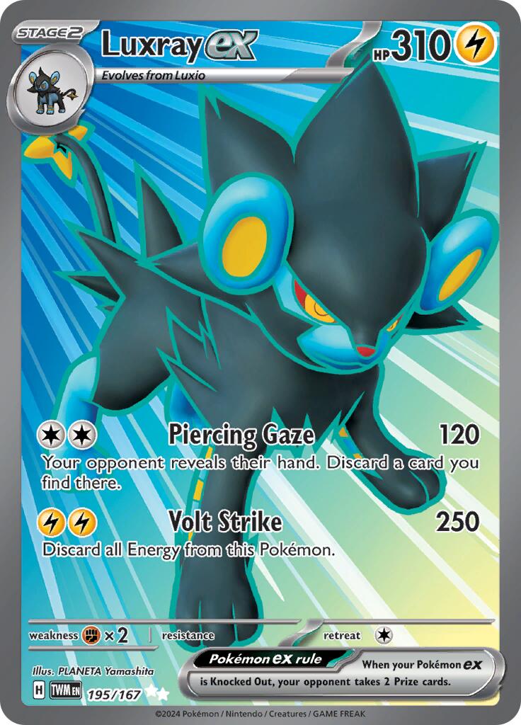 Luxray ex (195/167) [Scarlet & Violet: Twilight Masquerade] 