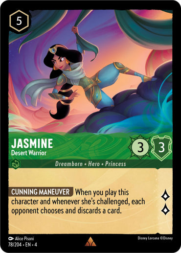 Jasmine - Desert Warrior (78/204) [Ursula's Return] 