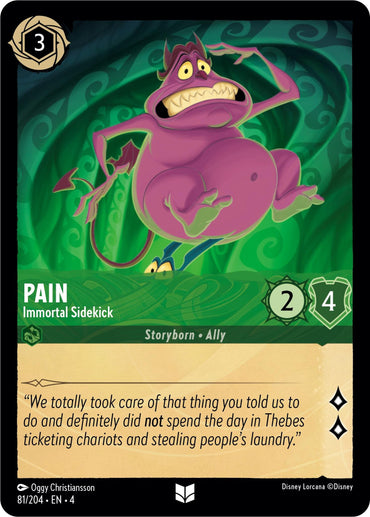 Pain - Immortal Sidekick (81/204) [Ursula's Return] 