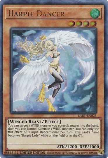 Harpie Dancer [LART-EN023] Ultra Rare 
