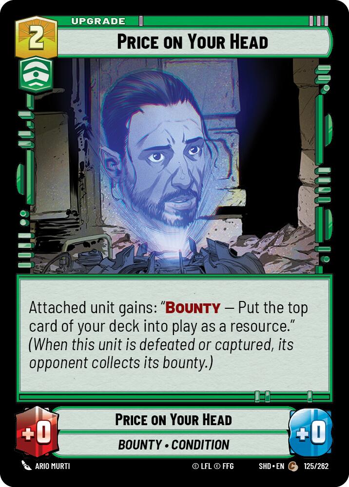 Price on Your Head (125/262) [Shadows of the Galaxy] 