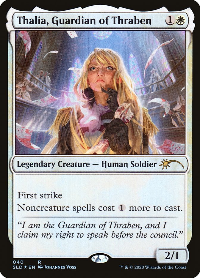 Thalia, Guardian of Thraben (40) [Secret Lair Drop Series] 