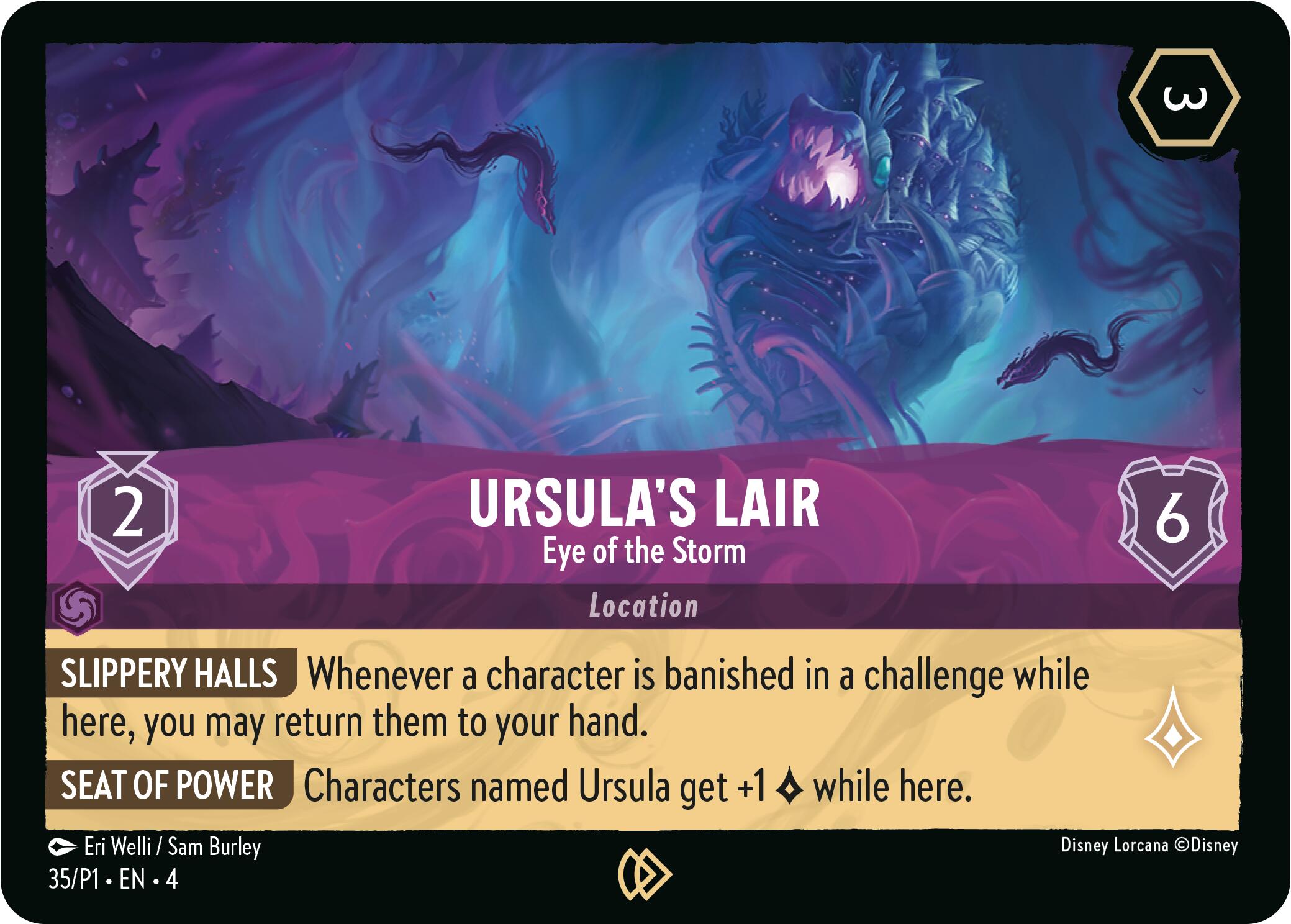 Ursula's Lair - Eye of the Storm (35) [Promo Cards] 