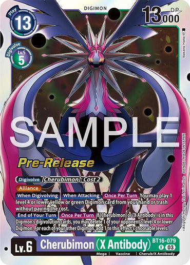 Cherubimon (X Antibody) [BT16-079] [Beginning Observer Pre-Release Promos] 