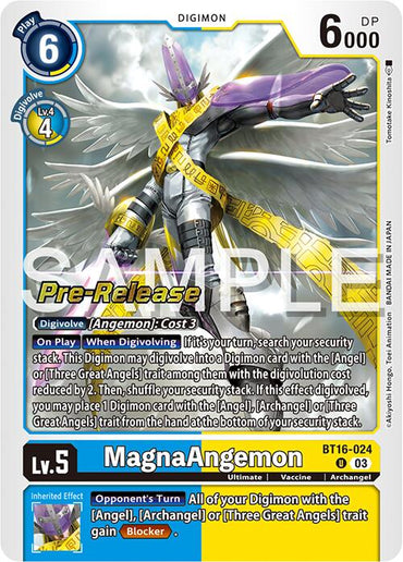 MagnaAngemon [BT16-024] [Beginning Observer Pre-Release Promos] 