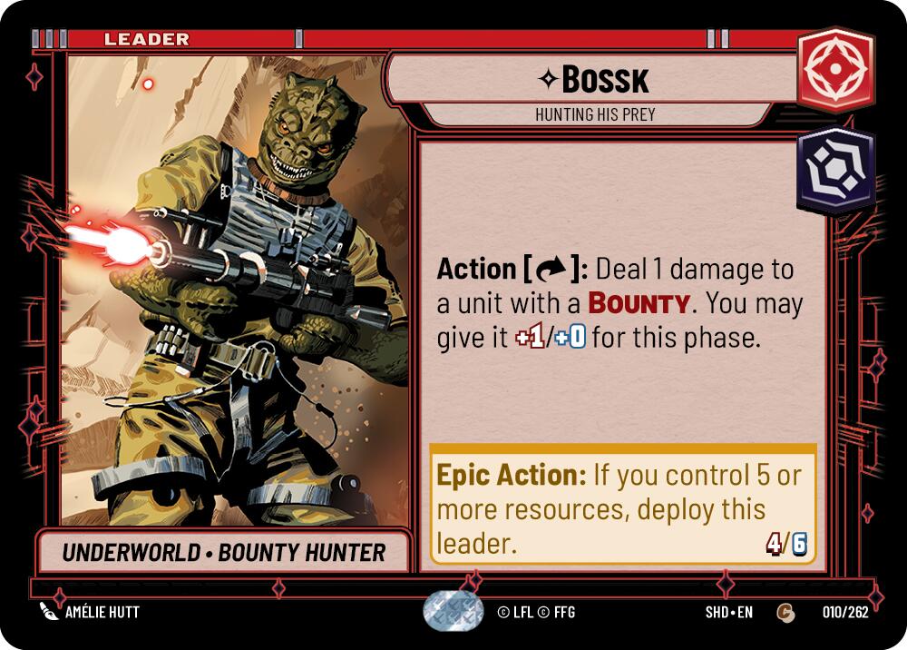 Bossk — Hunting His Prey (010/262) [Shadows of the Galaxy] 