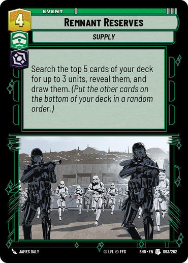 Remnant Reserves (093/262) [Shadows of the Galaxy] 
