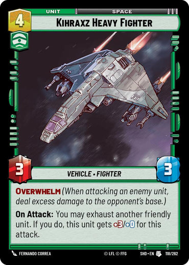 Kihraxz Heavy Fighter (118/262) [Shadows of the Galaxy] 