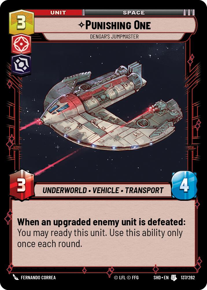 Punishing One - Dengar's Jumpmaster (137/262) [Shadows of the Galaxy] 