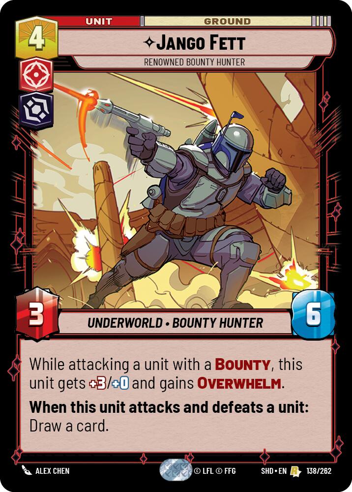Jango Fett - Renowned Bounty Hunter (138/262) [Shadows of the Galaxy] 