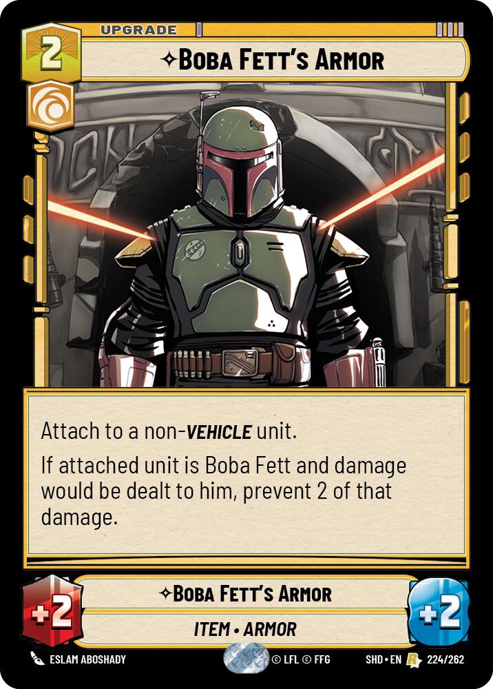 Boba Fett's Armor (224/262) [Shadows of the Galaxy]