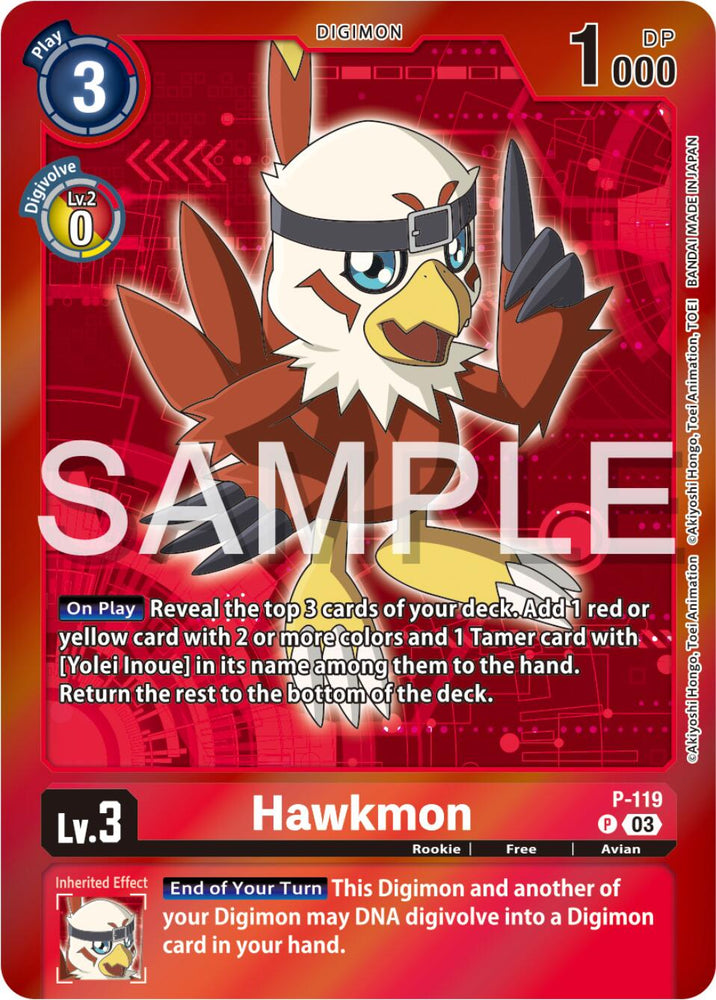 Hawkmon [P-119] - P-119 (Digimon Adventure Box 2024) [Promotional Cards] 