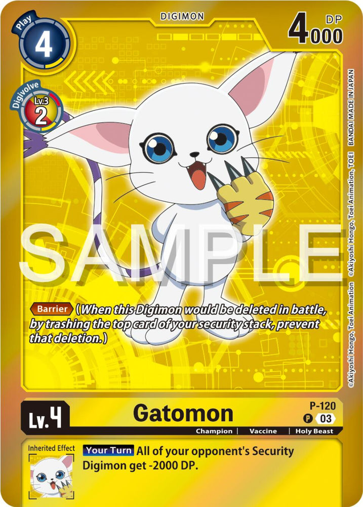 Gatomon [P-120] - P-120 (Digimon Adventure Box 2024) [Promotional Cards] 
