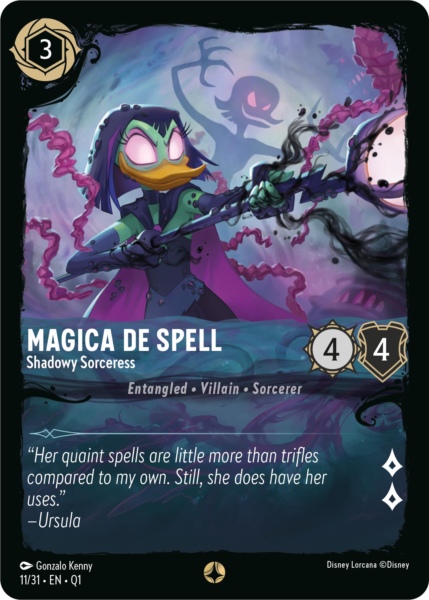 Magica De Spell - Shadowy Sorceress (11/31) [Illumineer's Quest: Deep Trouble] 