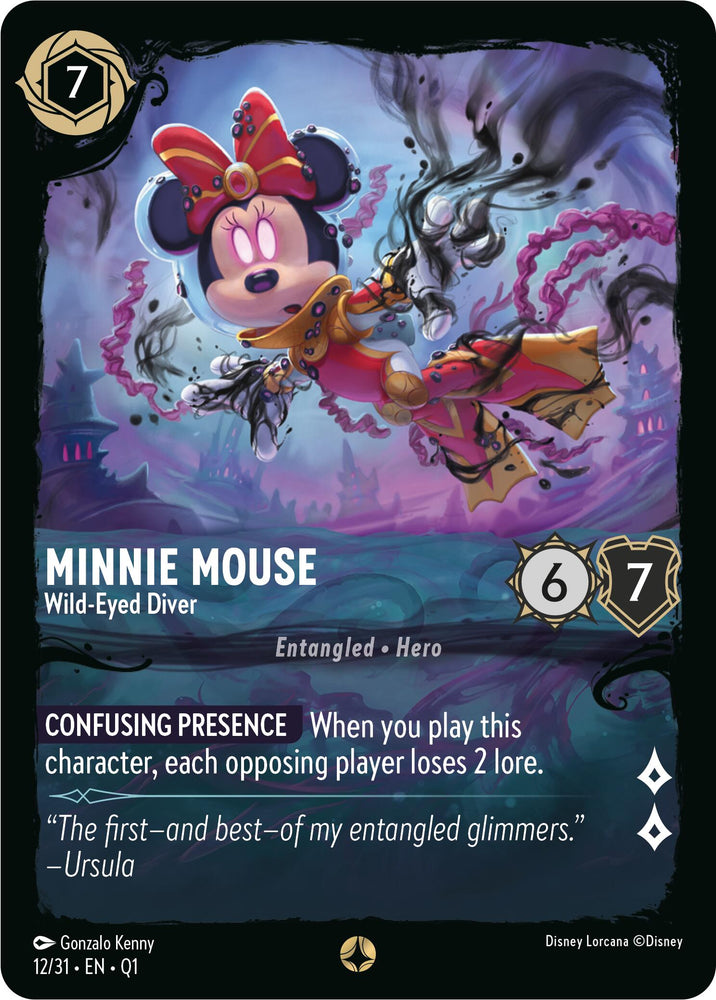 Minnie Mouse - Wild-Eyed Diver (12/31) [Illumineer's Quest: Deep Trouble] 