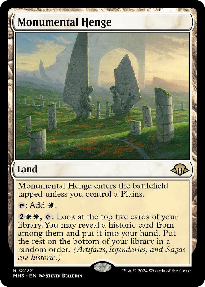 Monumental Henge [Modern Horizons 3] 