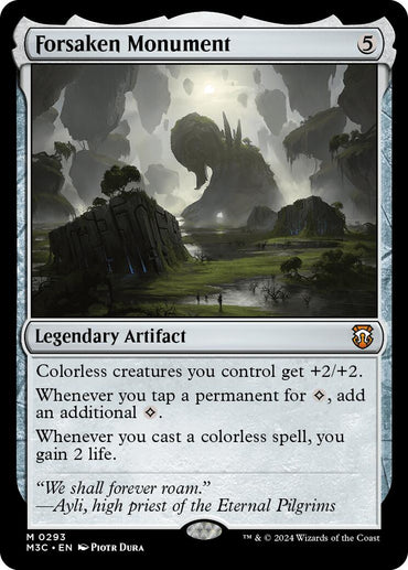 Forsaken Monument [Modern Horizons 3 Commander] 